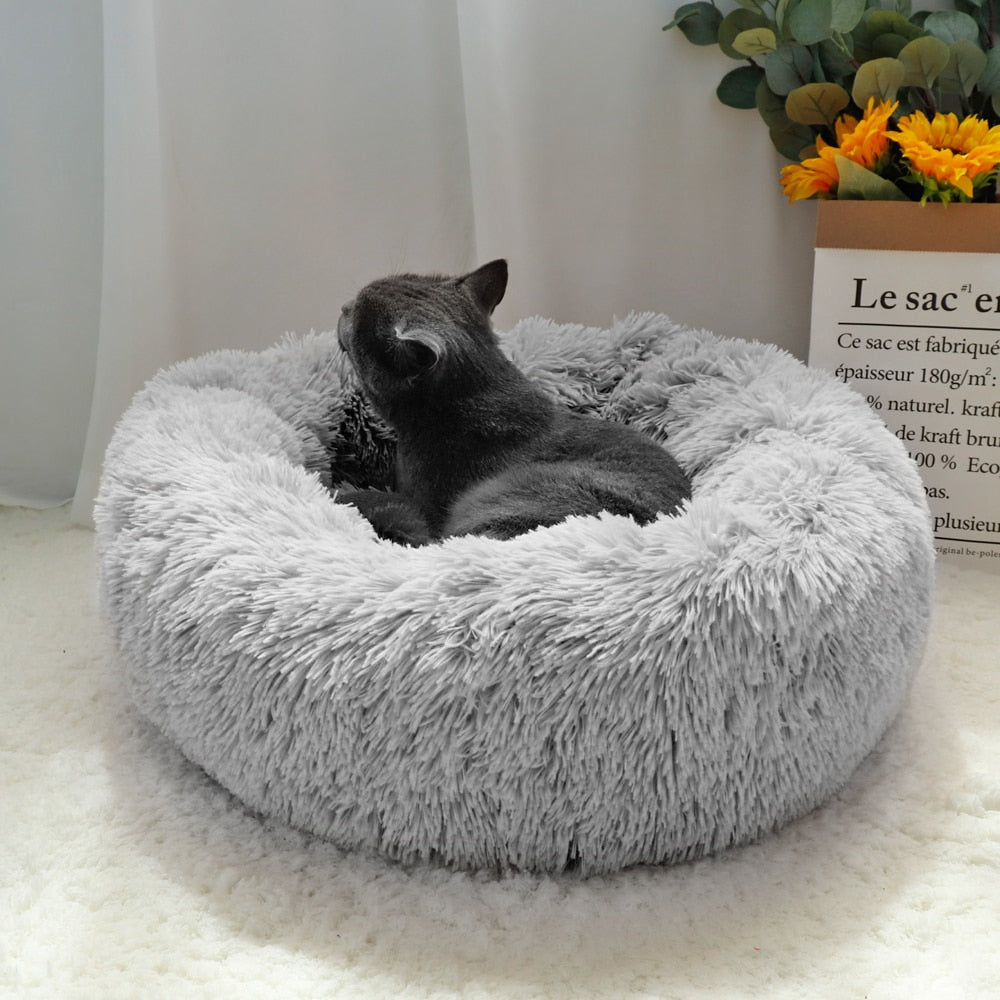 Warm Round Dog Bed