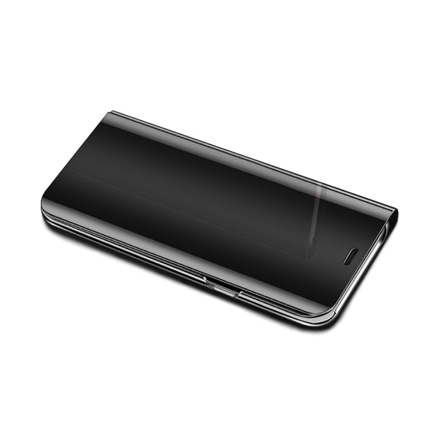 Mirror Flip Case For Huawei Honor 8x 8c 8s Smart Book Cover honor 10 lite 10i Leather phone Cases honer 10 light coque Funda