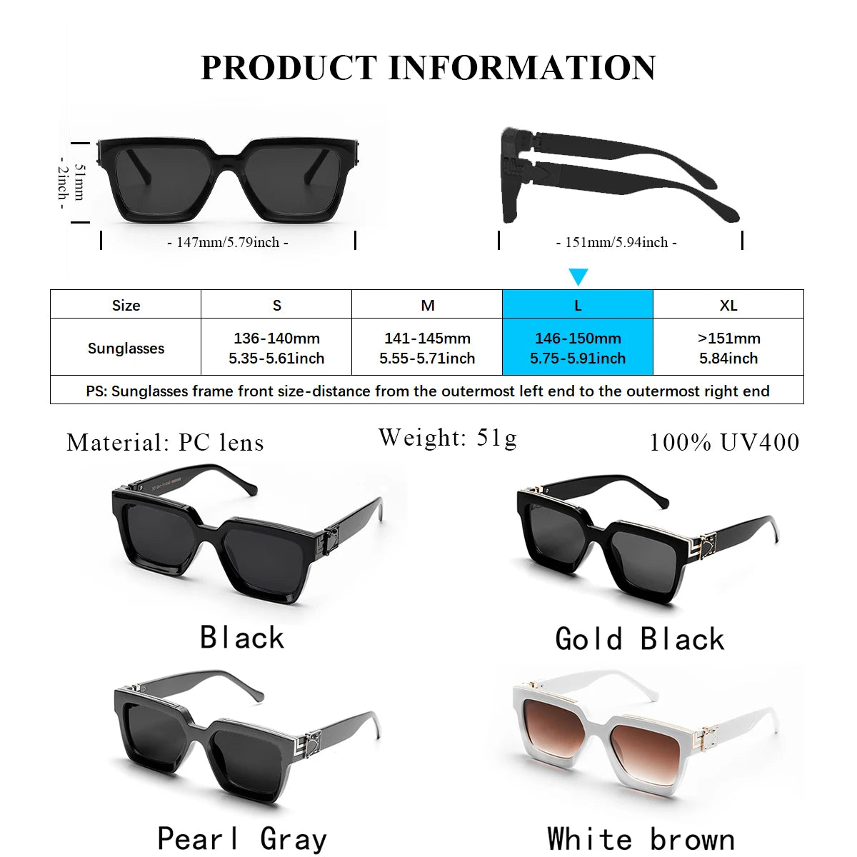 Ruiao Retro Black Millionaire Shades Luxury Sunglasses 2025 For Men Women