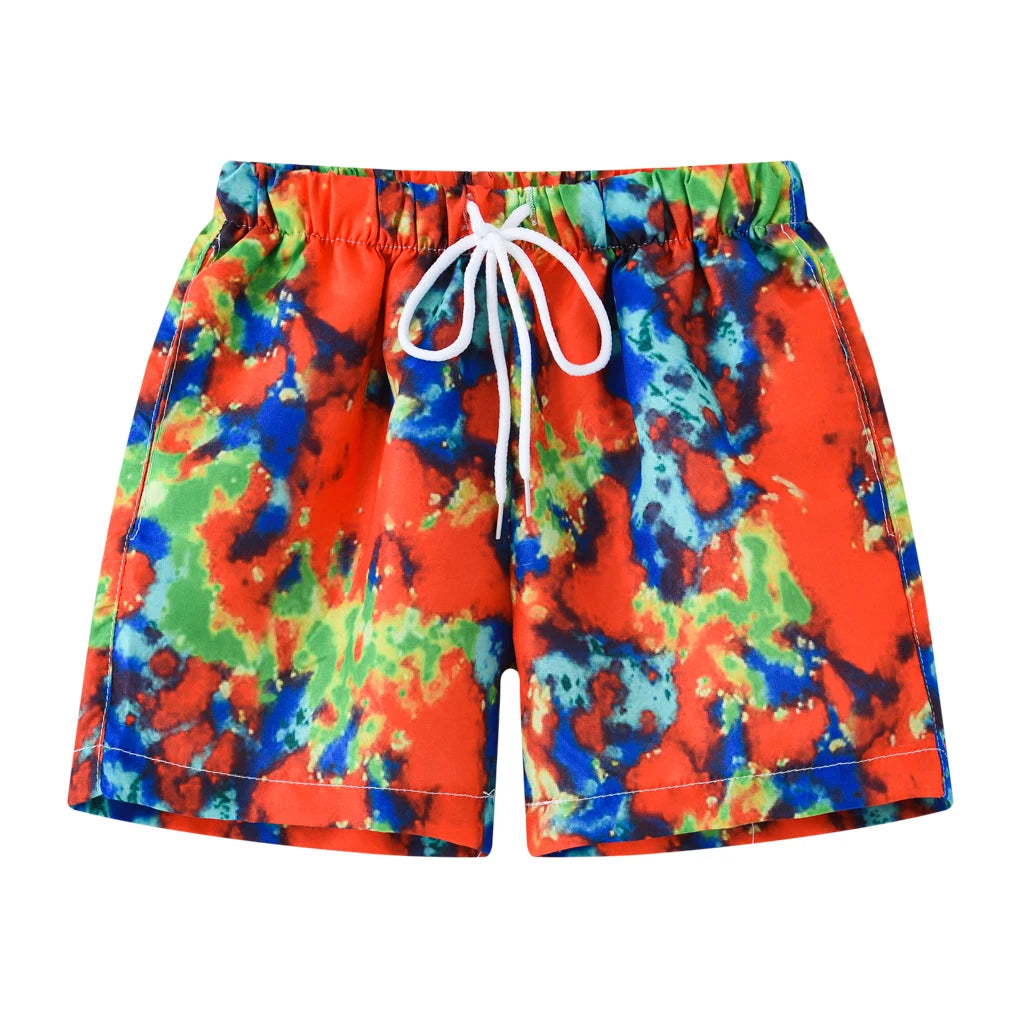 Printed swim shorts