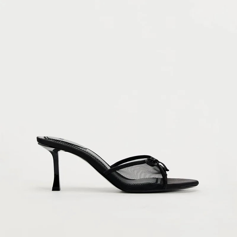 Women High Heel Sandals Versatile Simple Slim