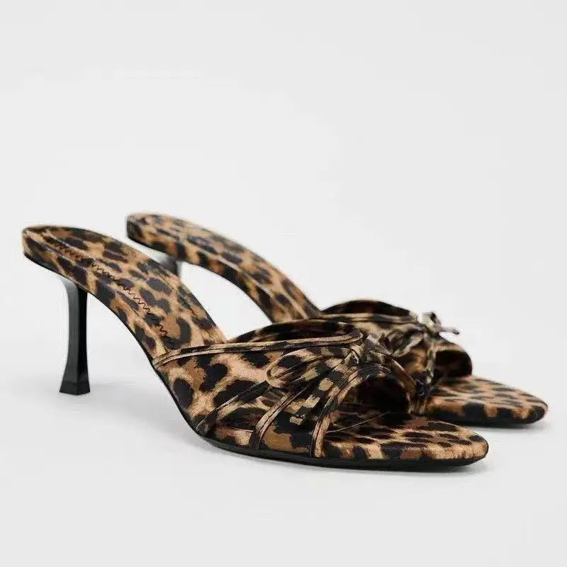 Women High Heel Sandals Versatile Simple Slim