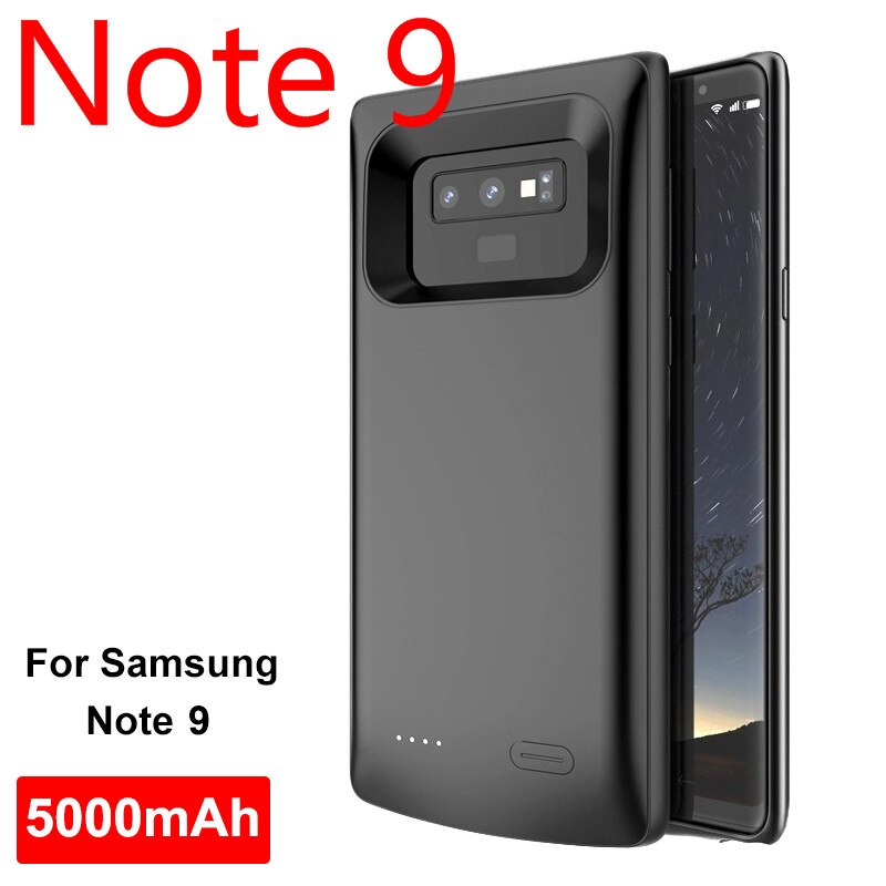 Power Case For Samsung Galaxy Note 20 Ultra 8 9 10 S8 S9 S10 S20 S21 S22 Plus Ultra S10e battery charger case charging PowerBank