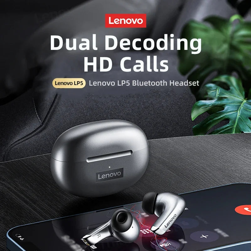 Original Lenovo LP5 TWS Wireless Bluetooth Earphone