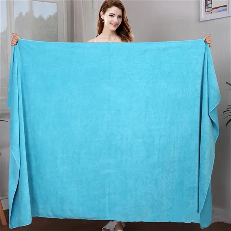 Microfiber bath towel, super large, soft, high absorption and quick-drying, sports, Men's and women's towels Beauty Hotel