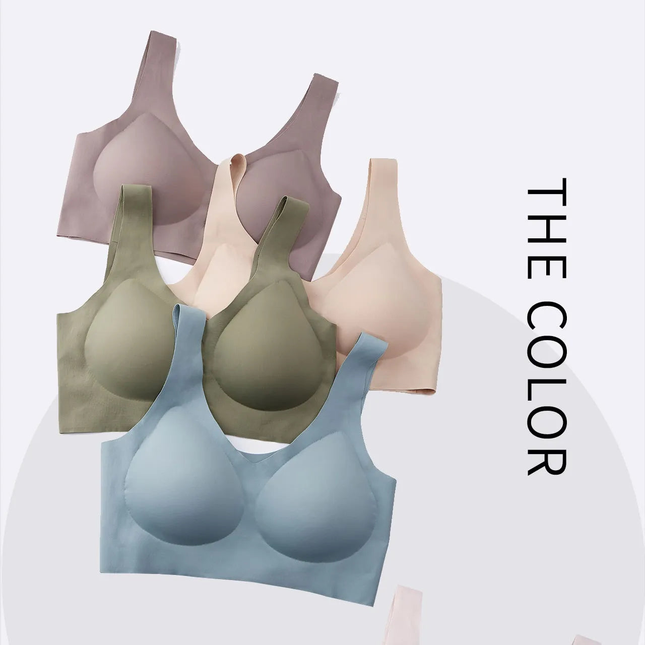 Seamless Women Push Up Bra