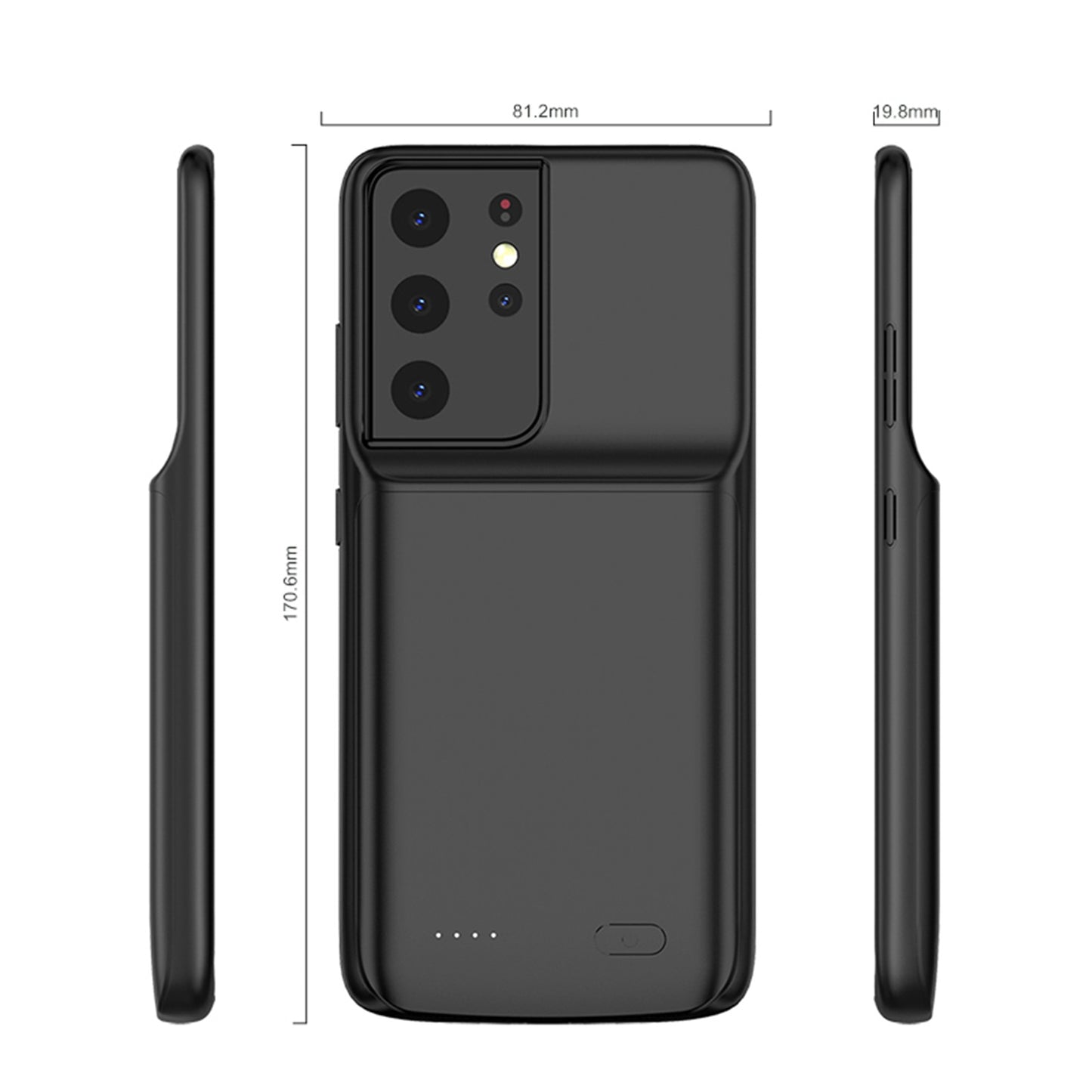 Power Case For Samsung Galaxy Note 20 Ultra 8 9 10 S8 S9 S10 S20 S21 S22 Plus Ultra S10e battery charger case charging PowerBank