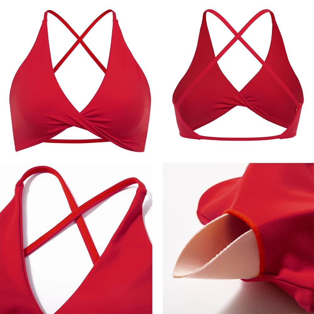 Push Up Sports Bra