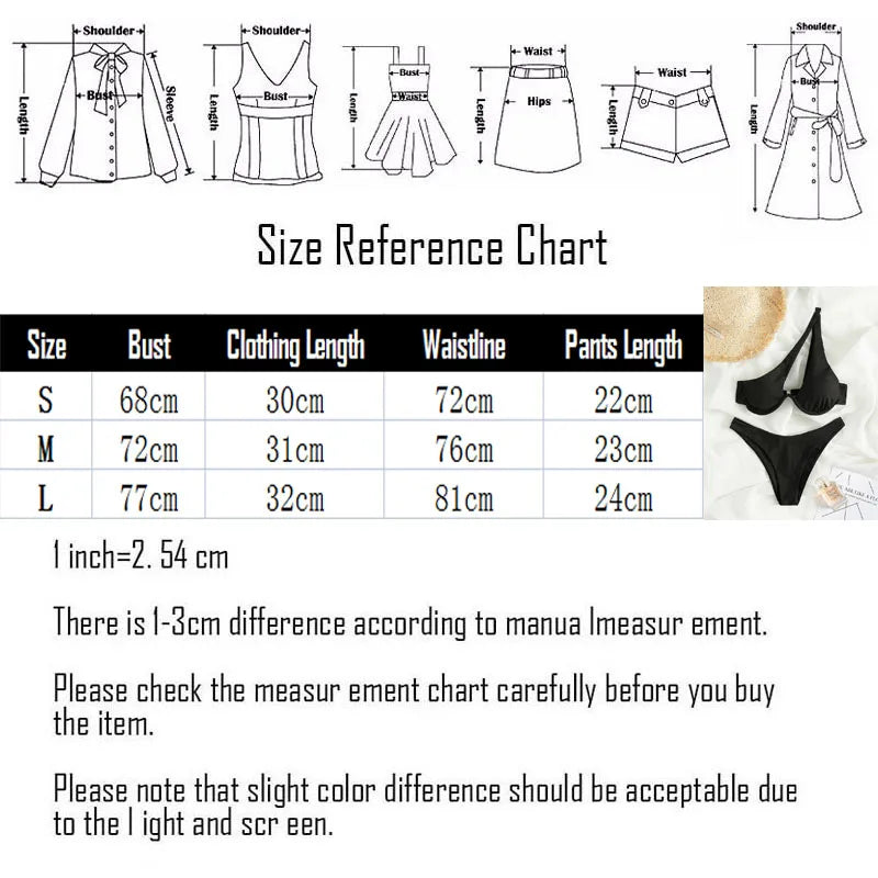 Sexy Bikinis Swimsuits Cut Out Women's Swimwear One Shoulder Biquini