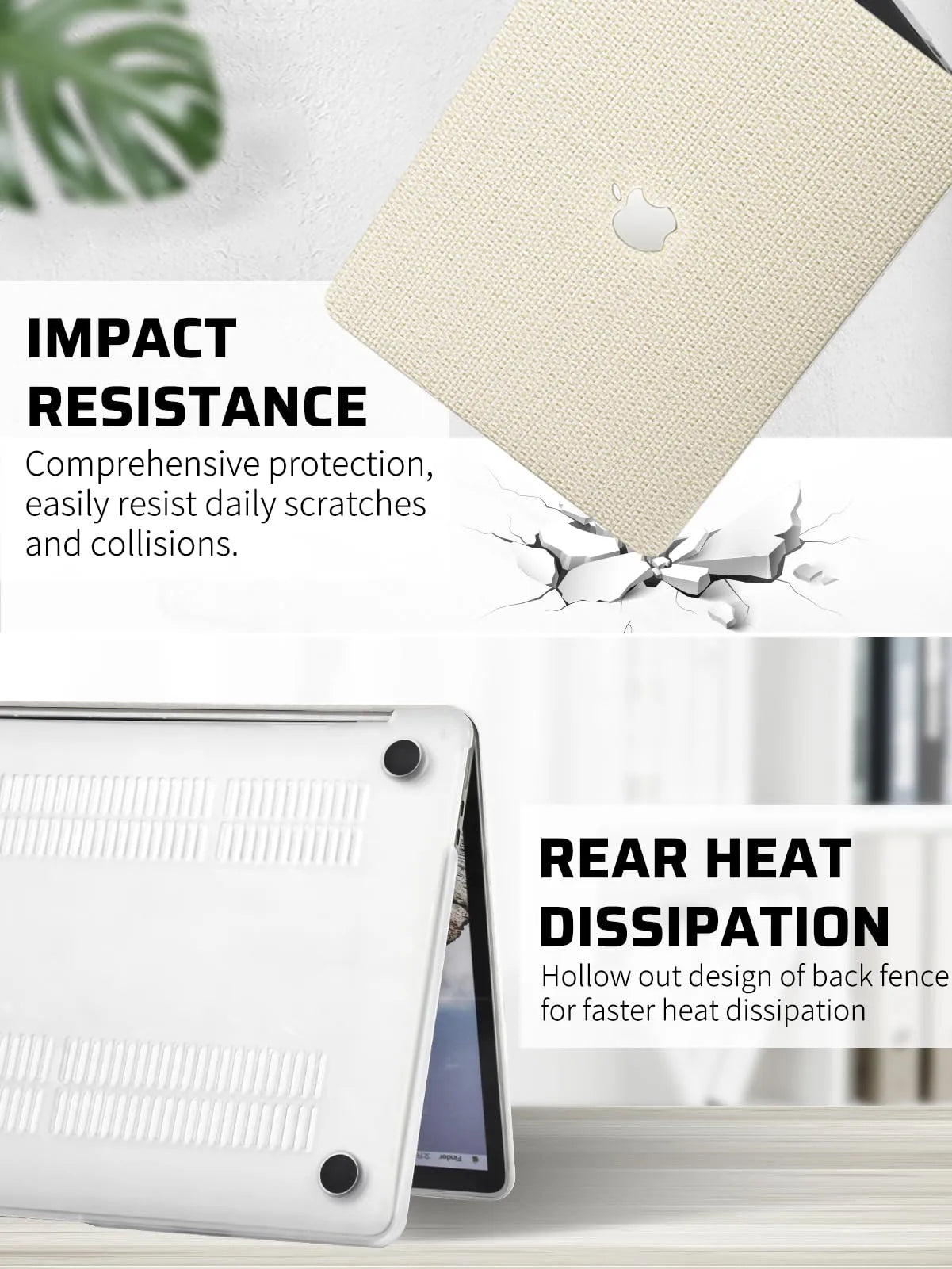 Quicksand Hard Shell Laptop Case For MacBook New Chip M1 Air 13 Pro 13 For Macbook New Pro 14 Pro 16 New Air13.6 M2 Cover Case