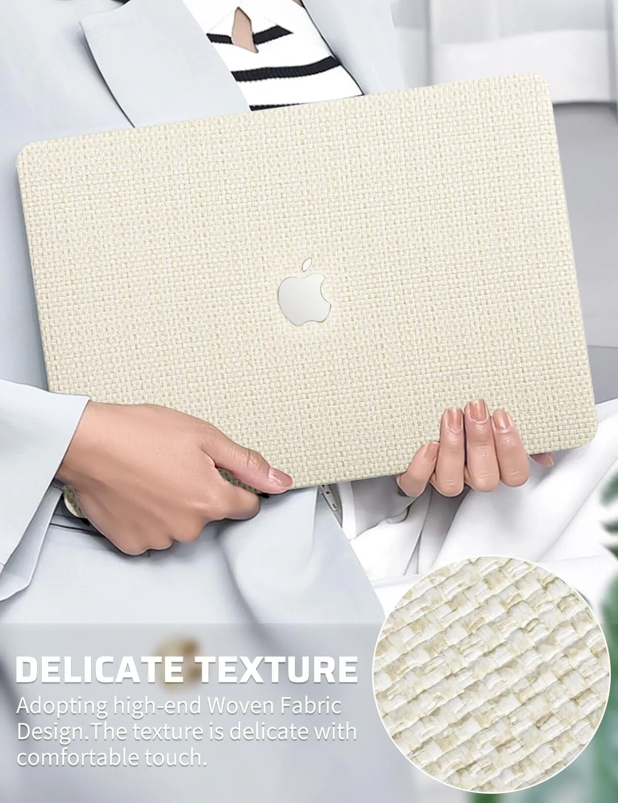 Quicksand Hard Shell Laptop Case For MacBook New Chip M1 Air 13 Pro 13 For Macbook New Pro 14 Pro 16 New Air13.6 M2 Cover Case