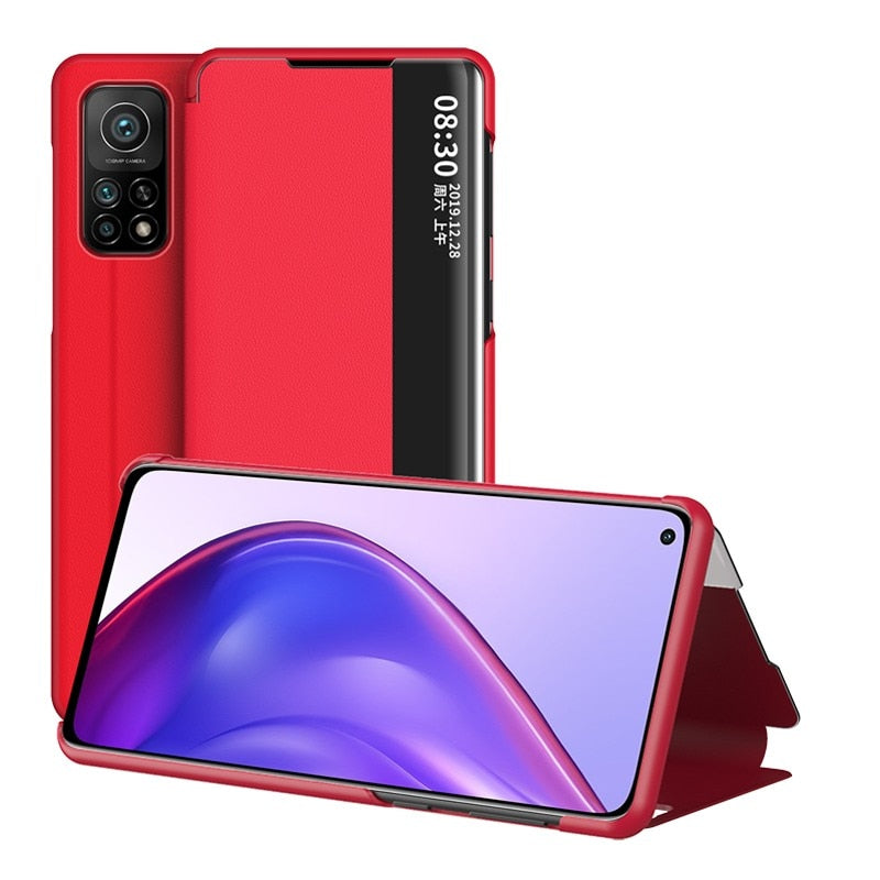 Smart Phone Case For Samsung Galaxy S23 S22 S21 S20 FE S8 S9 S10 Plus Leather Flip View Cases For Galaxy Note 20 20 Ultra Cover