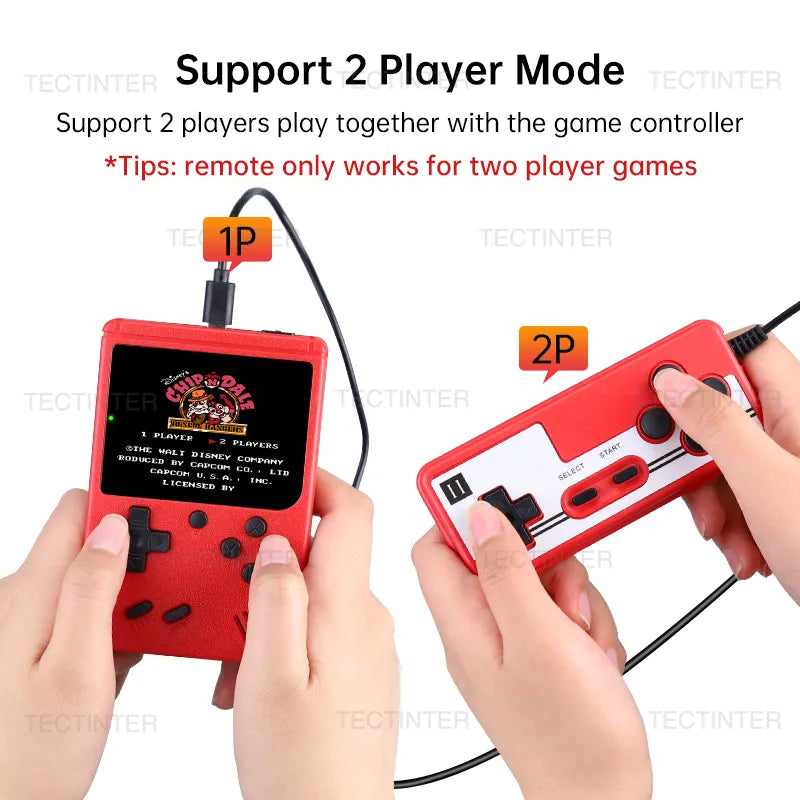Portable Retro Mini Video Game Console 8-Bit Handheld Game Player Built-in 500 games AV Out Game Console Gameboy videogame