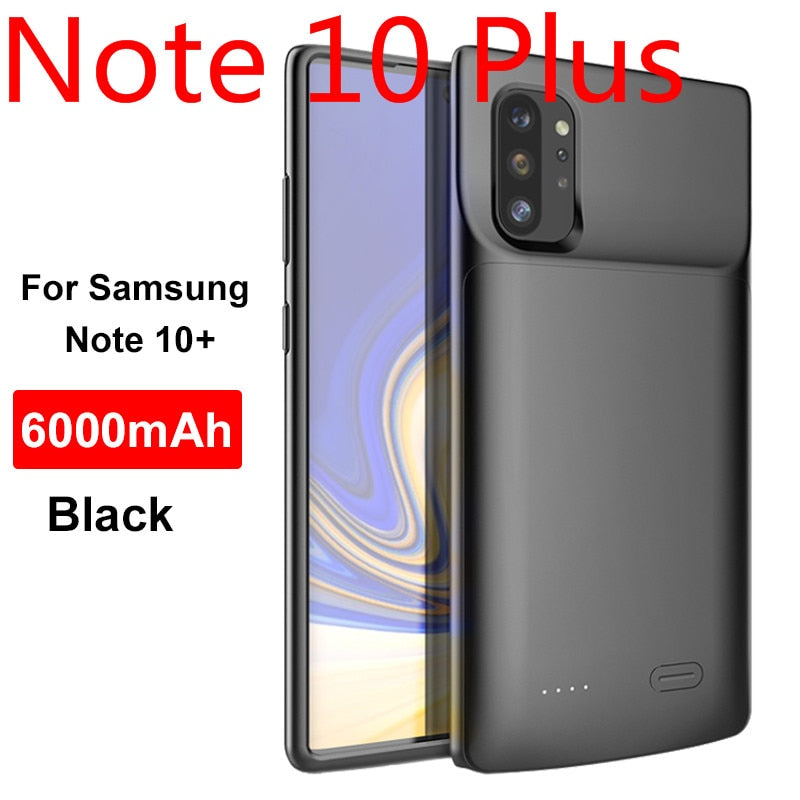 Power Case For Samsung Galaxy Note 20 Ultra 8 9 10 S8 S9 S10 S20 S21 S22 Plus Ultra S10e battery charger case charging PowerBank