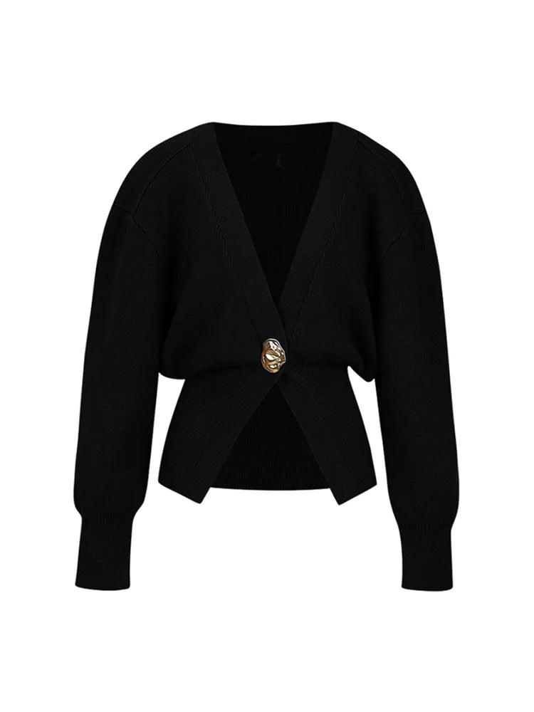 TRAF Women's Knitted Cardigan Jacket
