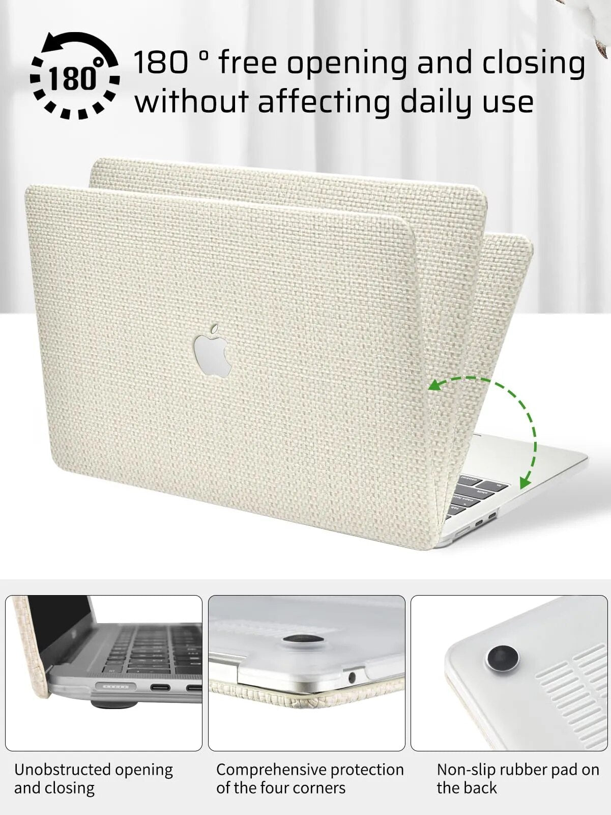 Quicksand Hard Shell Laptop Case For MacBook New Chip M1 Air 13 Pro 13 For Macbook New Pro 14 Pro 16 New Air13.6 M2 Cover Case