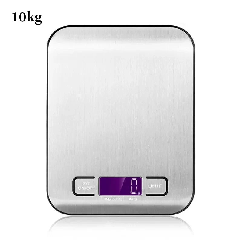 Kitchen Digital Scale Multi-function Portable Weighing Scale LCD Display USB Charging Electronic Scales Baking Measuring Tools