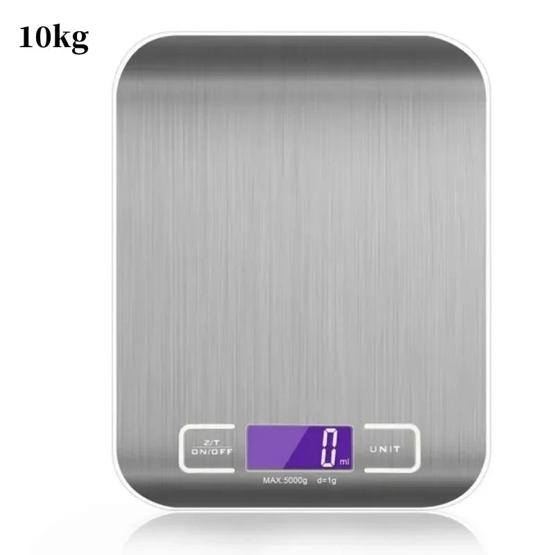 Kitchen Digital Scale Multi-function Portable Weighing Scale LCD Display USB Charging Electronic Scales Baking Measuring Tools