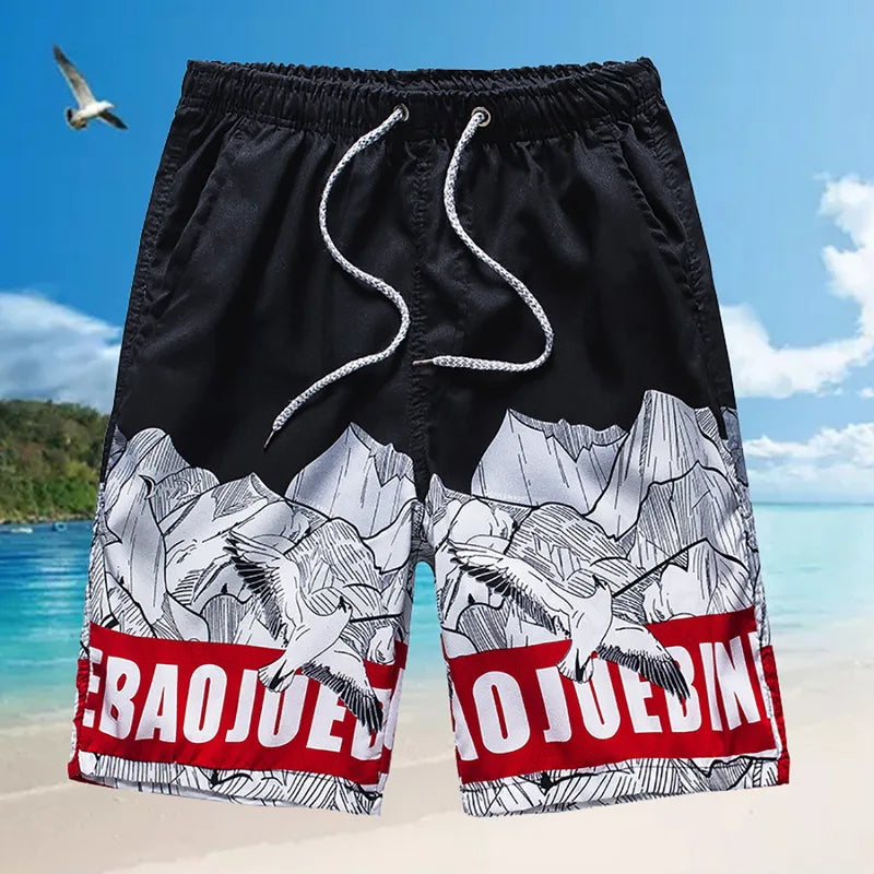 Quick Dry Summer Mens Swimwear