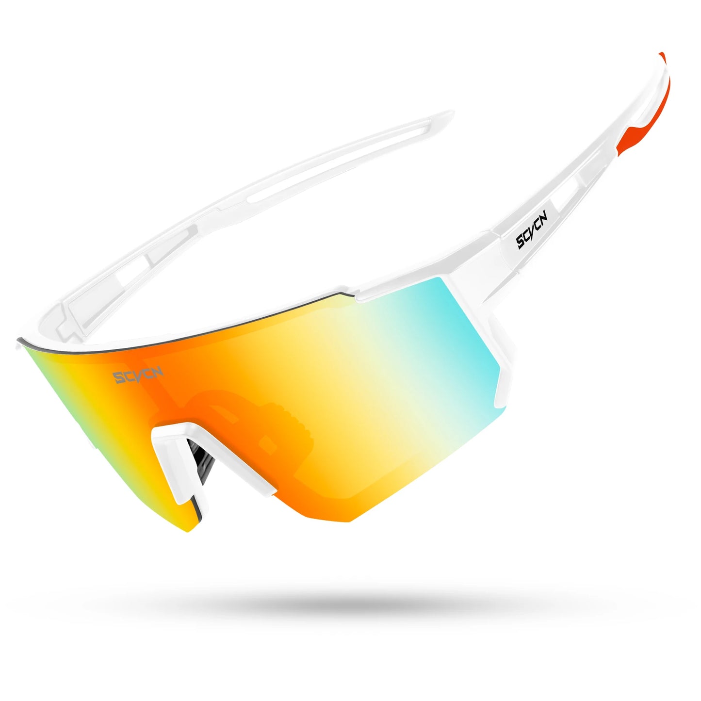 SCVCN Fashion Street Sunglasses for Men and Women Sport Y2K Cycling