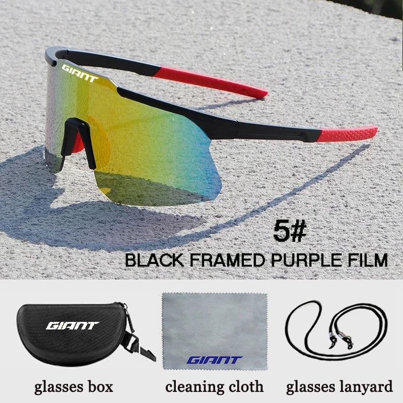 2026 giant new cycling Glasses UV400 Protection, Anti-Fog, Sports Sunglasses for Men Women with case