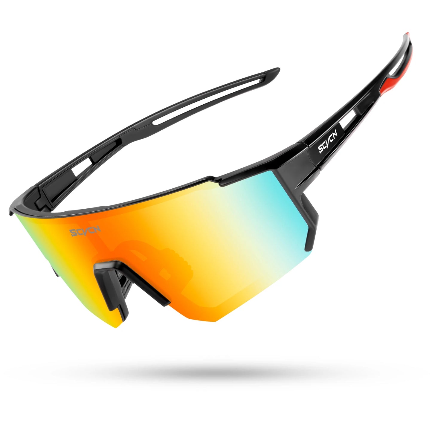 SCVCN Fashion Street Sunglasses for Men and Women Sport Y2K Cycling