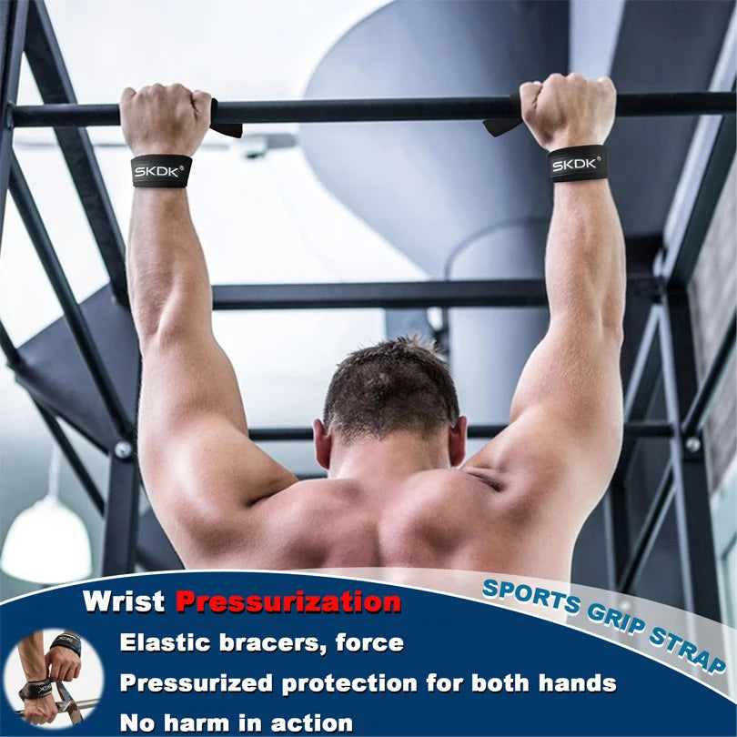 Weightlifting Straps 1 Pair Lifting Wrist Anti-Slip