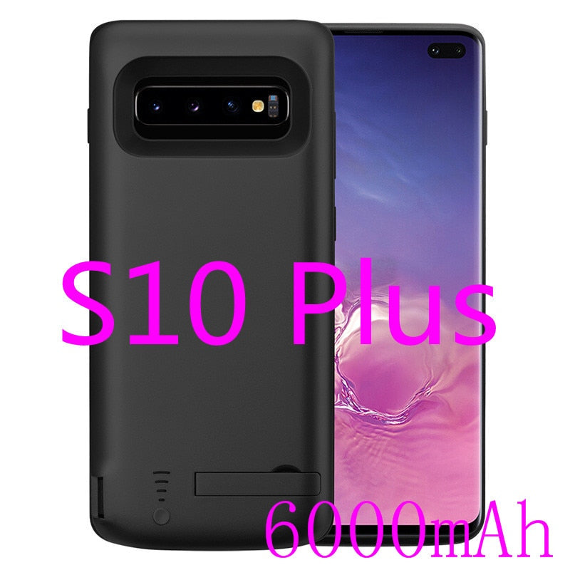 Power Case For Samsung Galaxy Note 20 Ultra 8 9 10 S8 S9 S10 S20 S21 S22 Plus Ultra S10e battery charger case charging PowerBank