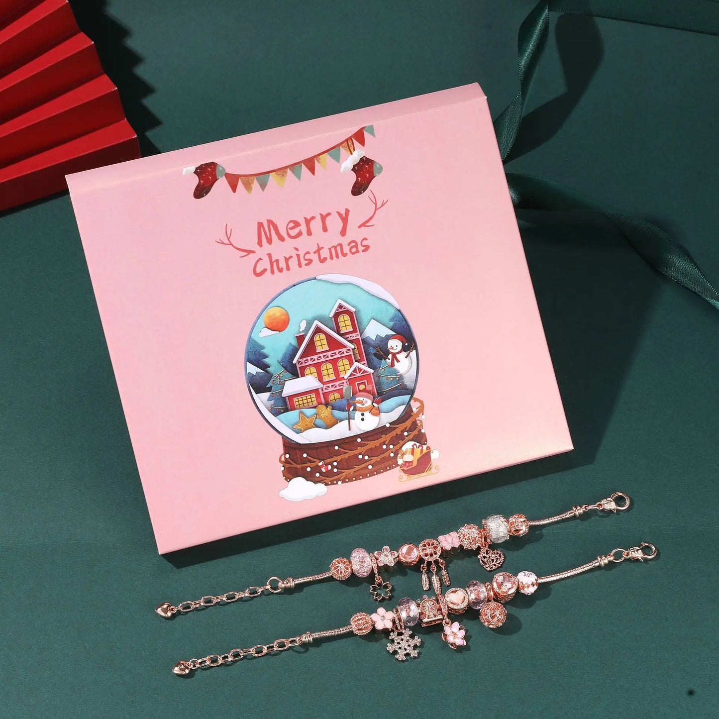 Countdown Calendar Christmas Ornaments 2025 New Year Advent Countdown Calendar Children Gift 24 Days Christmas Calendar