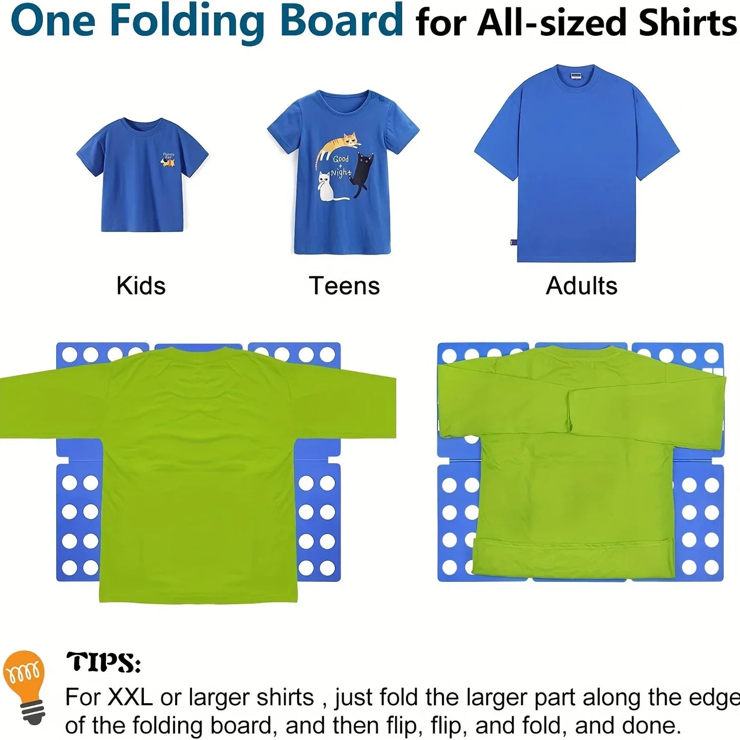Plastic Clothes Folding Board Easy and Fast