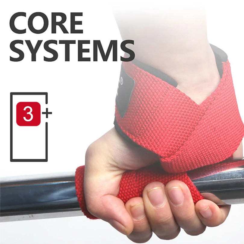 Weightlifting Straps 1 Pair Lifting Wrist Anti-Slip