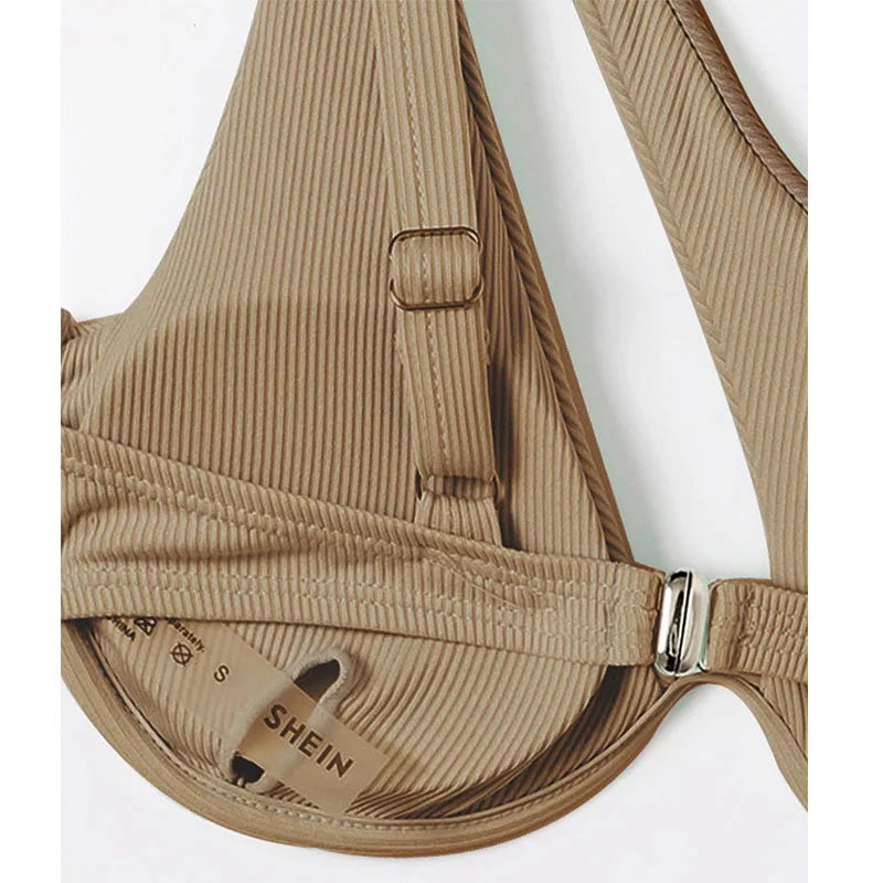 Sexy Bikinis Swimsuits Cut Out Women's Swimwear One Shoulder Biquini