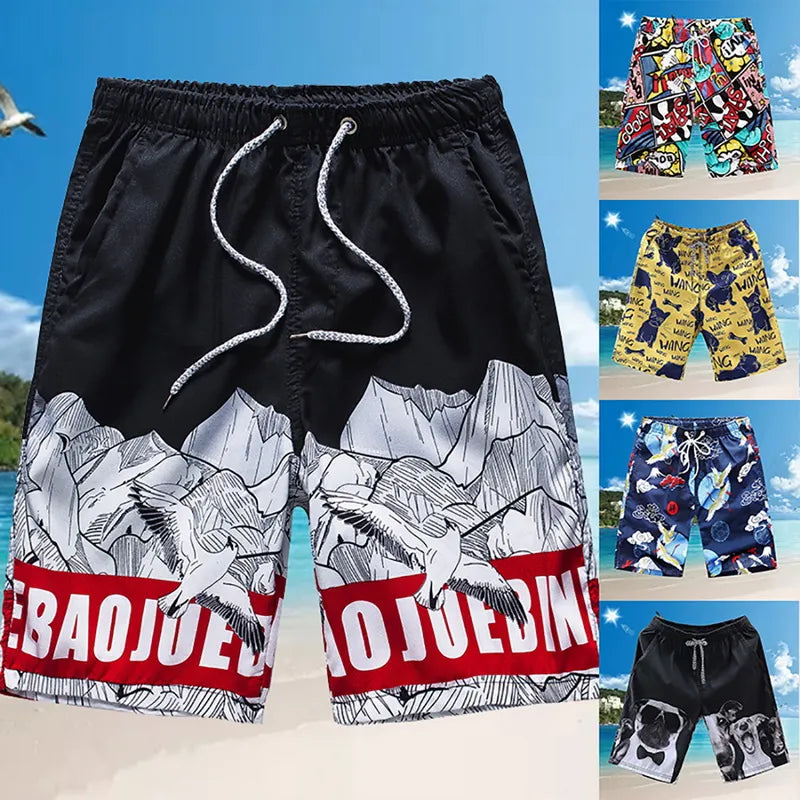 Quick Dry Summer Mens Swimwear