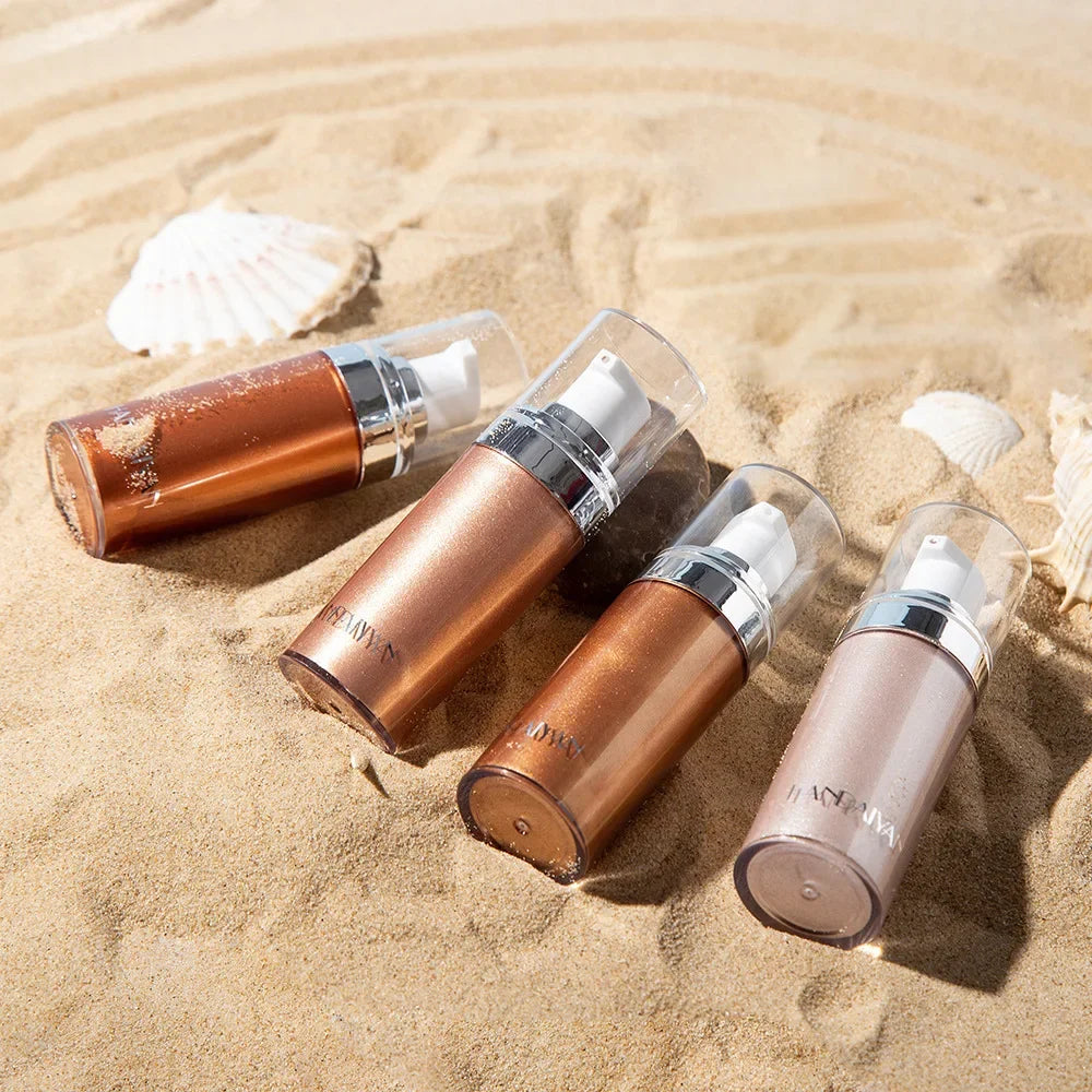 4 Colors Body Oil Bronzer Illuminator