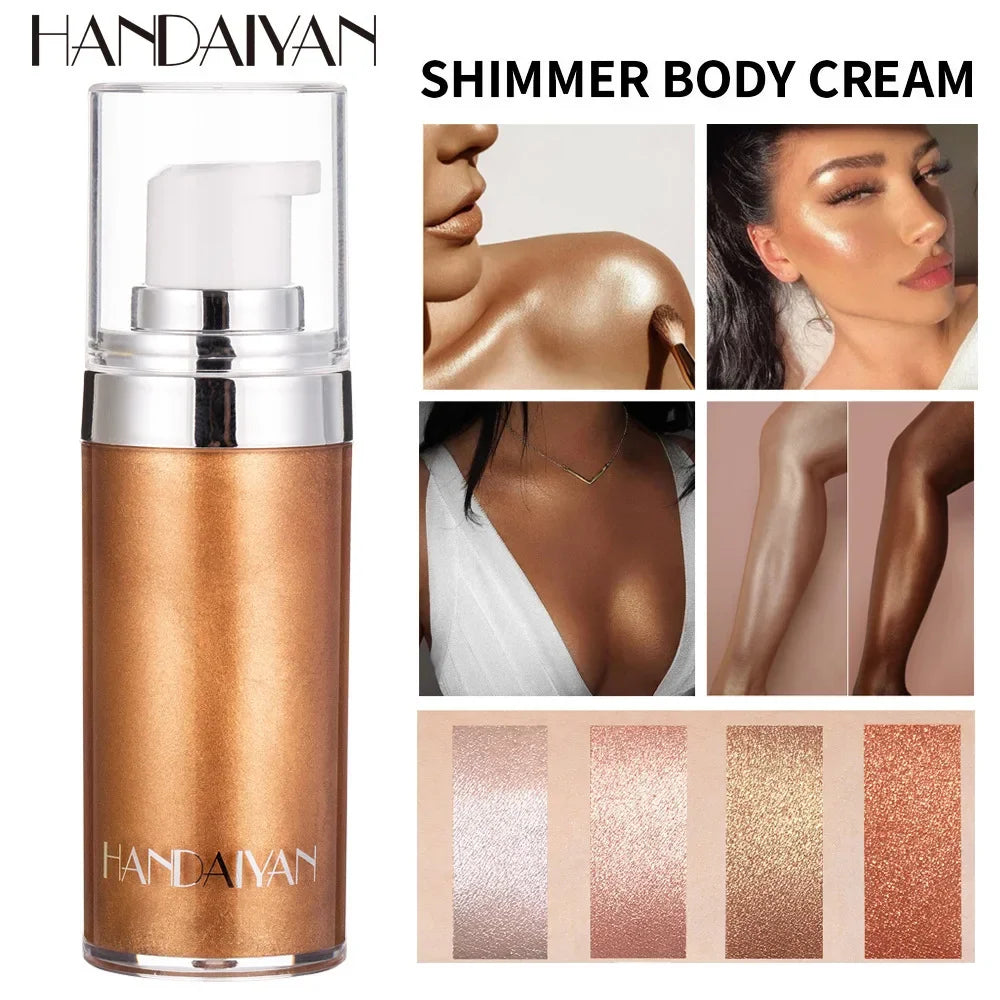 4 Colors Body Oil Bronzer Illuminator