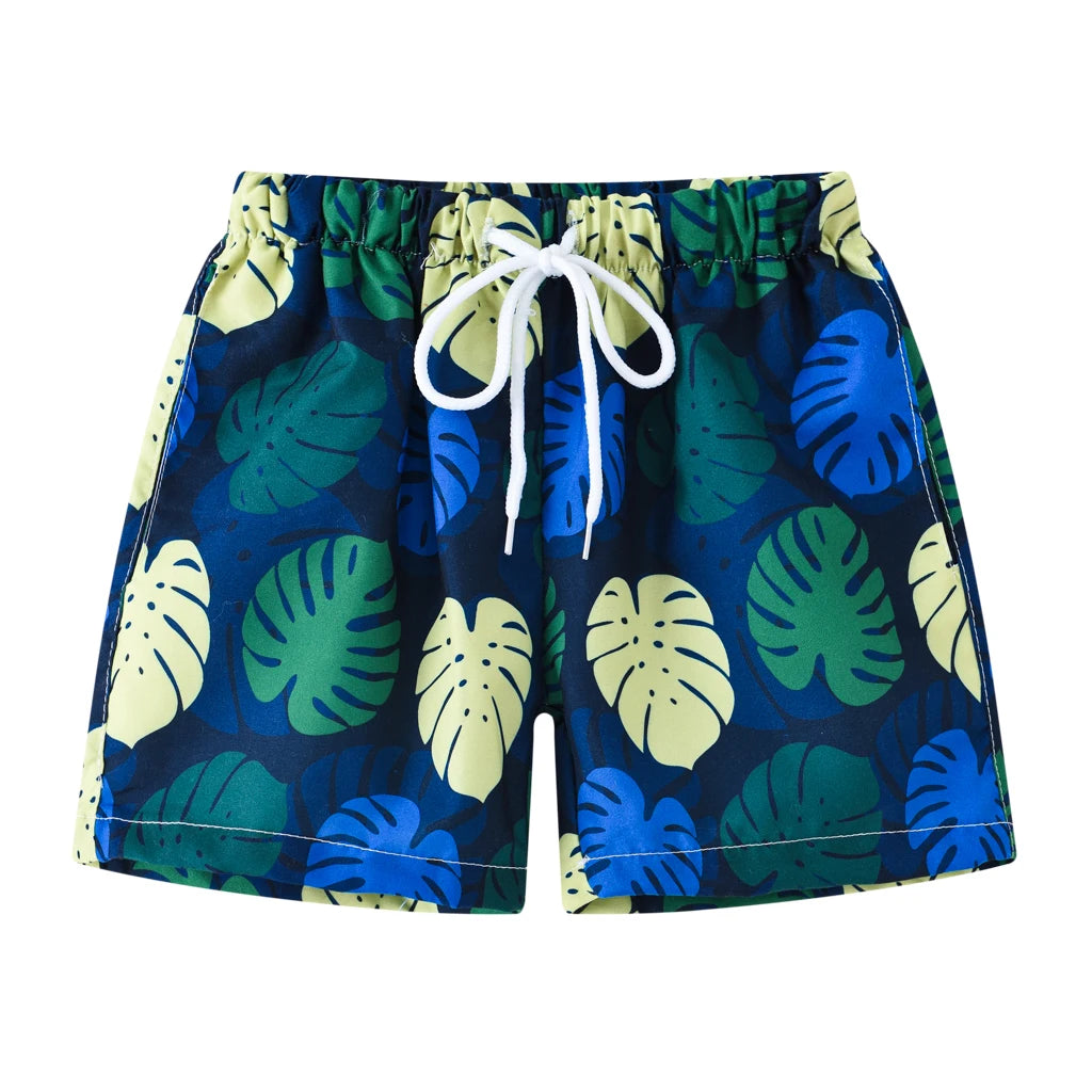 Printed swim shorts