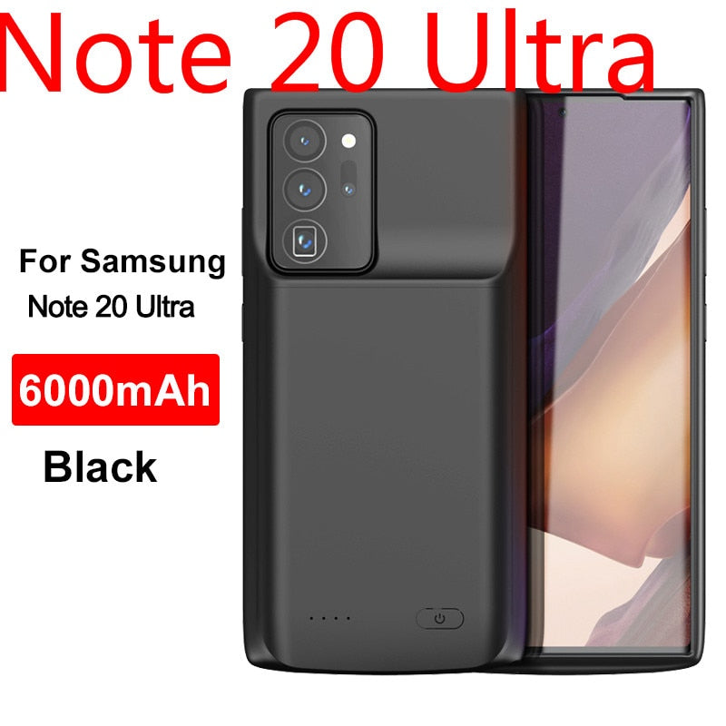 Power Case For Samsung Galaxy Note 20 Ultra 8 9 10 S8 S9 S10 S20 S21 S22 Plus Ultra S10e battery charger case charging PowerBank