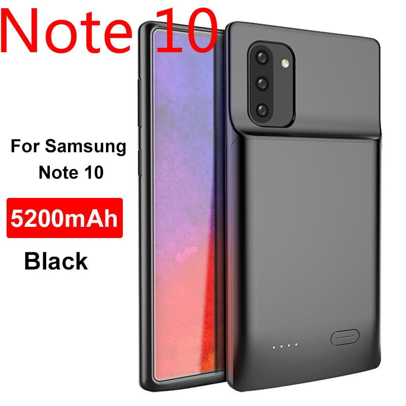 Power Case For Samsung Galaxy Note 20 Ultra 8 9 10 S8 S9 S10 S20 S21 S22 Plus Ultra S10e battery charger case charging PowerBank