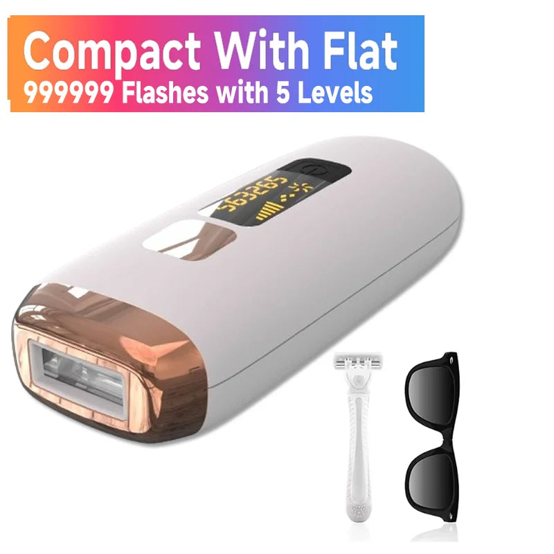 New In 999999 Flashes Laser Epilator Laser Hot Sell Permanent IPL Photoepilator Hair Removal Painless Electric Epilator Machine