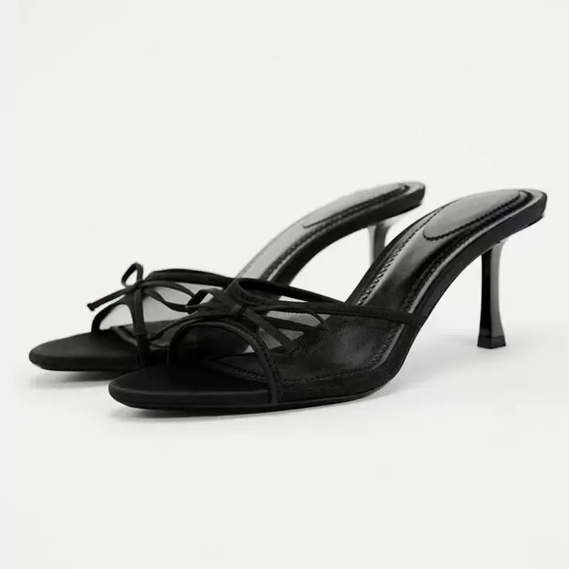 Women High Heel Sandals Versatile Simple Slim