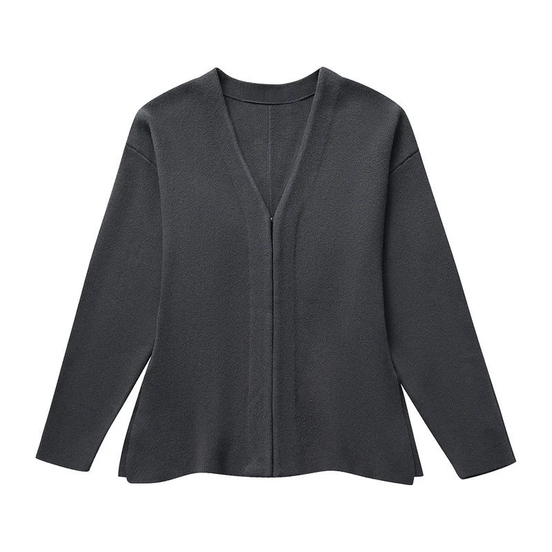V-neck Knitted Cardigan
