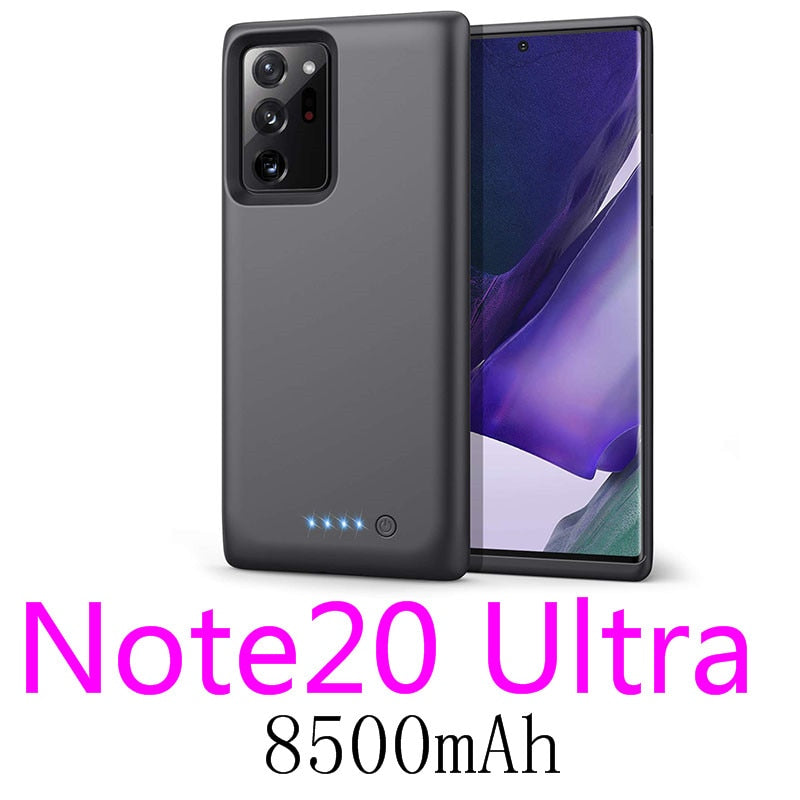 Power Case For Samsung Galaxy Note 20 Ultra 8 9 10 S8 S9 S10 S20 S21 S22 Plus Ultra S10e battery charger case charging PowerBank
