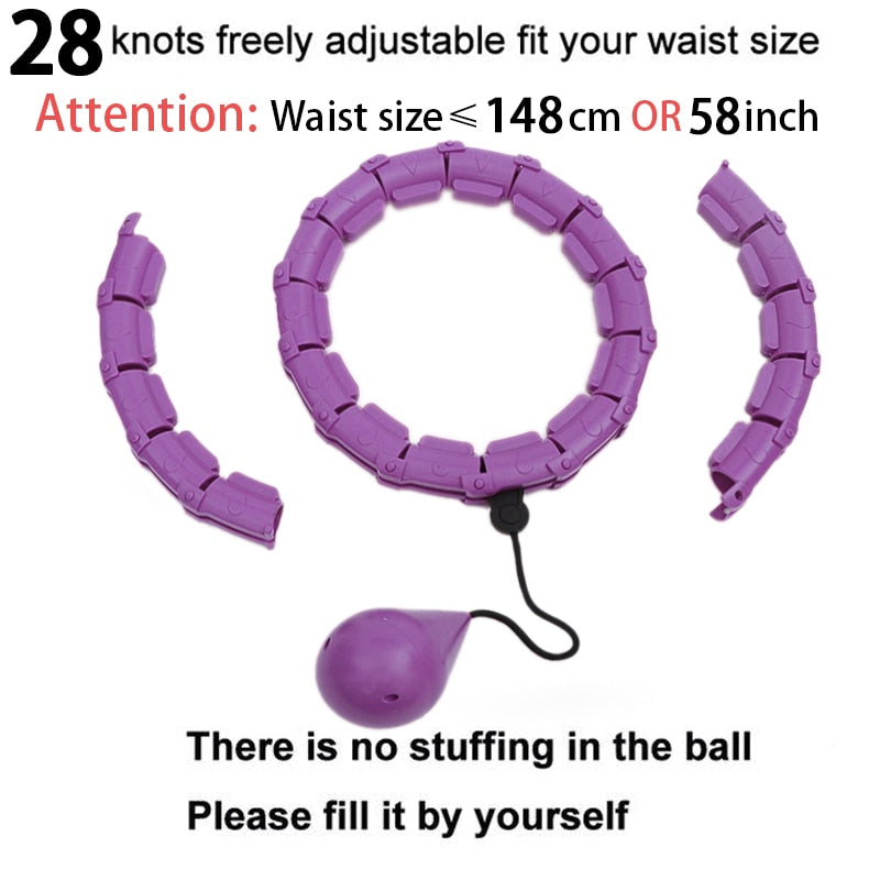 Adjustable Sport Hoops Abdominal Thin Waist Exercise Detachable
