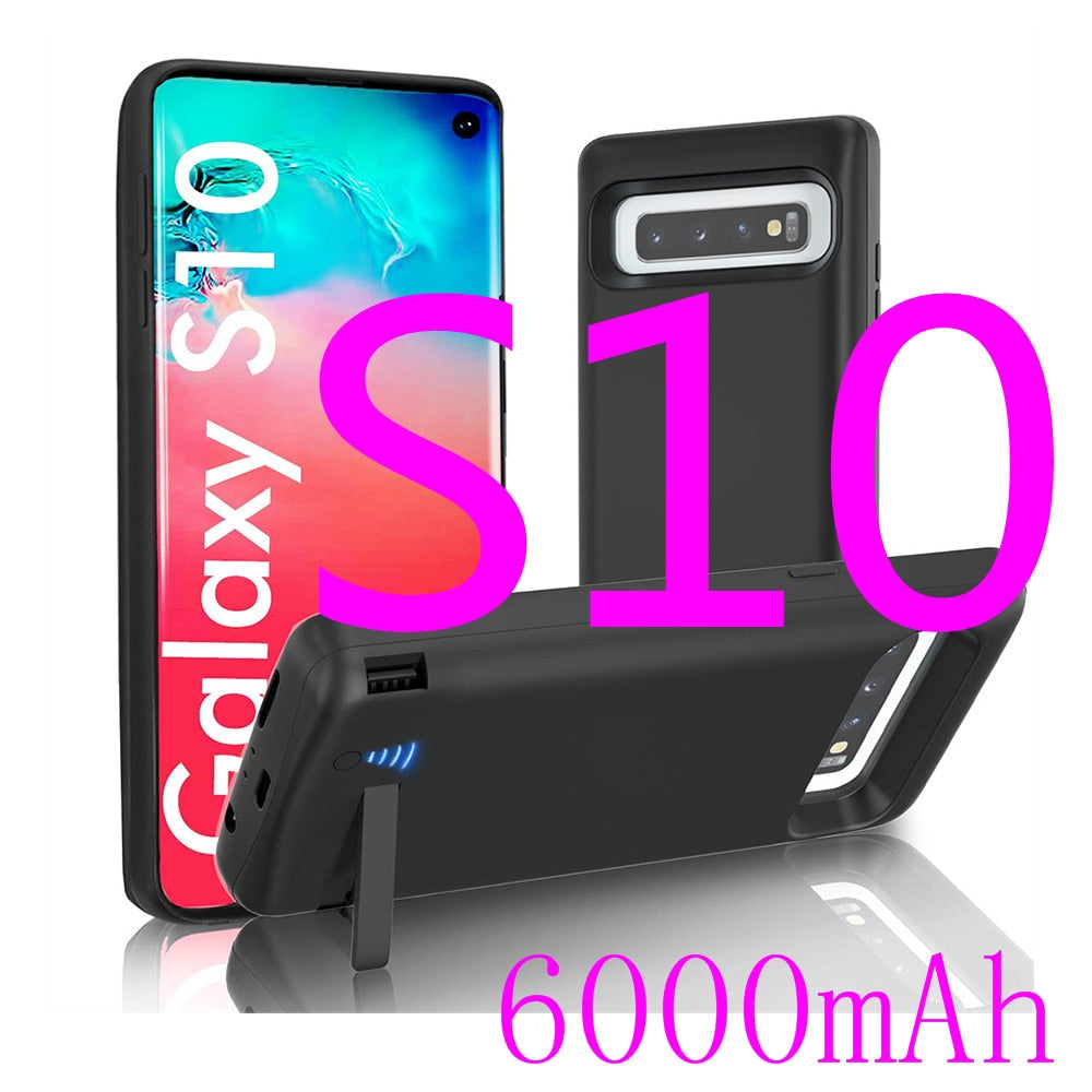 Power Case For Samsung Galaxy Note 20 Ultra 8 9 10 S8 S9 S10 S20 S21 S22 Plus Ultra S10e battery charger case charging PowerBank