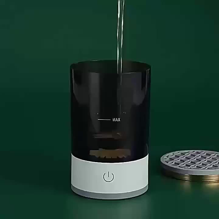 Portable Electric Makeup Brush Cleaner With Rubber Makeup Machine