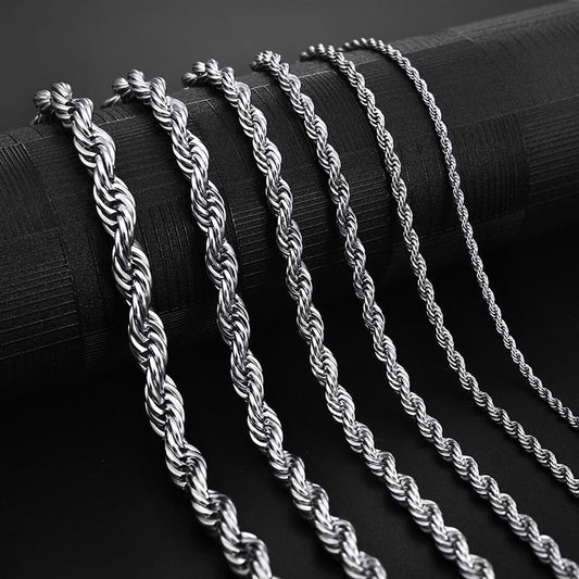 2mm-7mm Rope Chain