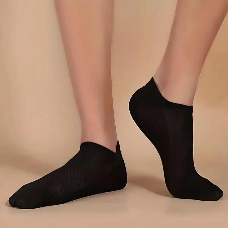 10/20/40 Pairs Unisex Solid Socks