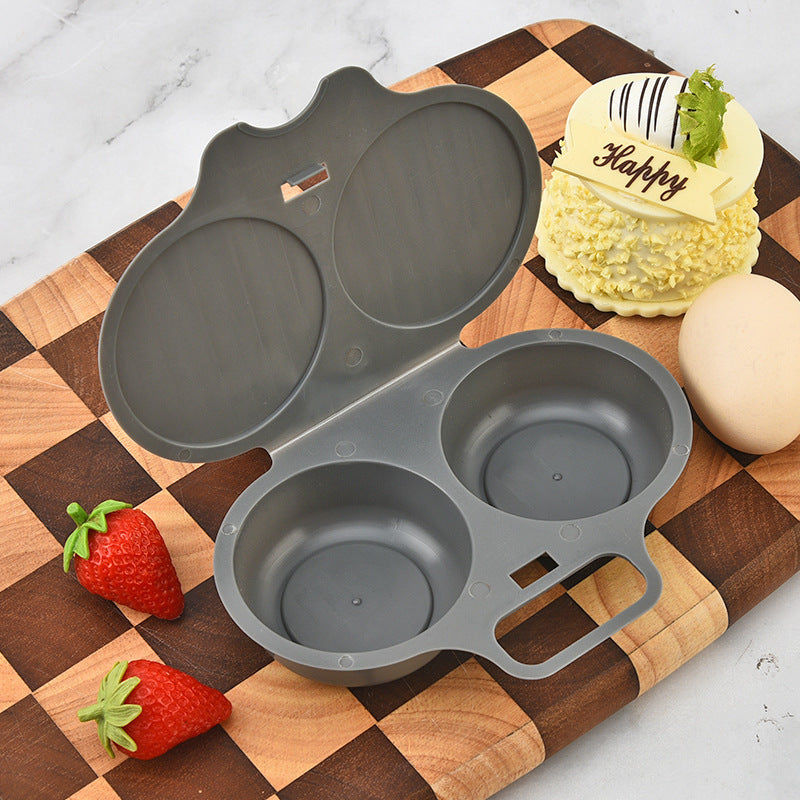 "Egggenius" Easy-Clean Microwave Egg Poacher & Omelette Maker