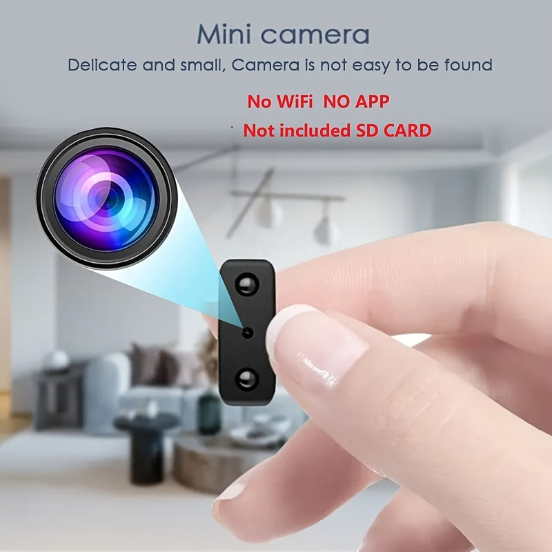 1pc Mini Camera, Full HD Mini Camera, Security Protection Night Vision Cam