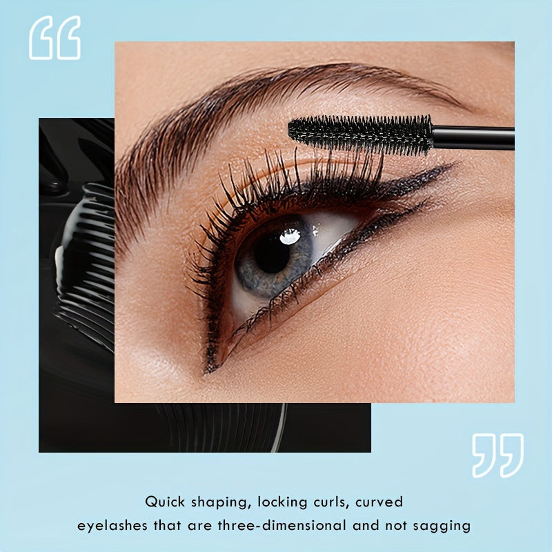 Big Lash Mascara, Extreme Black, Curling And Lengthening, Long-Lasting Formula, Waterproof, Smudge-Proof, 24-Hour Wear